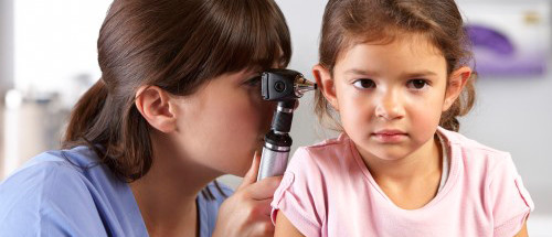 child ear exam